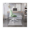 deflecto Antimicrobial Chair Mat, Rectangular, 45 x 53, Clear