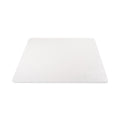 deflecto DuraMat Moderate Use Chair Mat, Low Pile Carpet, Flat, 45 x 53, Rectangle, Clear