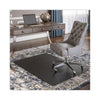 deflecto SuperMat Frequent Use Chair Mat for Medium Pile Carpet, 45 x 53, Rectangular, Black
