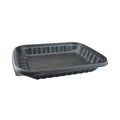 Pactiv Evergreen EarthChoice Entree2Go Takeout Container, 48 oz, 11.75 x 8.75 x 1.61, Black, Plastic, 200/Carton