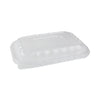 Pactiv Evergreen EarthChoice Entree2Go Takeout Container Vented Lid, 8.67 x 5.75 x 0.98, Clear, Plastic, 300/Carton