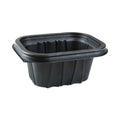 Pactiv Evergreen EarthChoice Entree2Go Takeout Container, 12 oz, 5.65 x 4.25 x 2.57, Black, Plastic, 600/Carton