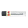 Pentel Super Hi-Polymer Lead Refills, 0.5 mm, HB, Black, 12/Tube