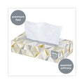 Kleenex White Facial Tissue for Business, 2-Ply, 125 Sheets/Box, 12 Boxes/Carton