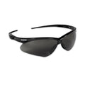 KleenGuard V30 Nemesis Safety Glasses, Black Frame, Smoke Anti-Fog Lens