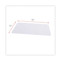 Alera Shelf Liners For Wire Shelving, Clear Plastic, 36w x 24d, 4/Pack