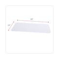 Alera Shelf Liners For Wire Shelving, Clear Plastic, 48w x 24d, 4/Pack