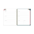 Blue Sky Greta Academic Year Weekly/Monthly Planner, Greta Floral Artwork, 11.5 x 8, Green Cover, 12-Month (July-June): 2022-2023