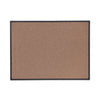 Universal Tech Cork Board, 48 x 36, Cork, Black Frame