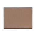 Universal Tech Cork Board, 48 x 36, Cork, Black Frame