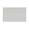 Universal Dry Erase Board, Melamine, 60 x 36, Satin-Finished Aluminum Frame