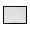Universal Dry Erase Board, Melamine, 24 x 18, Black Frame