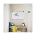 Universal Porcelain Magnetic Dry Erase Board, 24 x 36, White