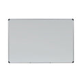 Universal Porcelain Magnetic Dry Erase Board, 72 x 48, White