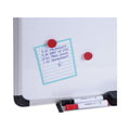 Universal Porcelain Magnetic Dry Erase Board, 72 x 48, White
