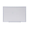 Universal Dry Erase Board, Melamine, 36 x 24, Aluminum Frame