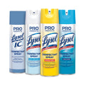 LYSOL Disinfectant Spray, 19 oz Aerosol Spray, 12/Carton