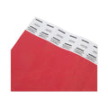 Advantus Crowd Management Wristbands, Sequentially Numbered, 10" x 0.75", Red, 100/Pack