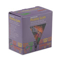 GEM Plastic Paper Clips, Medium, Smooth, Assorted Colors, 500/Box