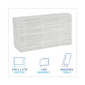 Boardwalk Multifold Paper Towels, 1-Ply, 9 x 9.45, White, 250 Towels/Pack, 16 Packs/Carton