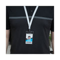 Advantus Deluxe Safety Lanyards, Metal J-Hook Style, 36" Long, Black, 24/Box