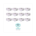 Windsoft Jumbo Roll Bath Tissue, Septic Safe, 2 Ply, White, 3.4" x 1,000 ft, 12 Rolls/Carton