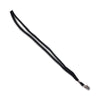 Advantus Deluxe Safety Lanyards, Metal Clip Fastener, 36" Long, Black, 24/Box