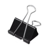 Universal Binder Clip Zip-Seal Bag Value Pack, Mini, Black/Silver, 144/Pack
