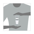 Dart Clear PET Cups with Single Compartment Insert, 12 oz, Clear, 500/Carton