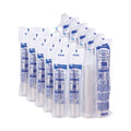 Dart Clear PET Cups with Single Compartment Insert, 12 oz, Clear, 500/Carton