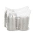 Dart Tamper-Resistant, Tamper-Evident Bowls with Dome Lid, 64 oz, 8.9" Diameter x 4"h, Clear, Plastic, 100/Carton