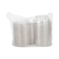 Dart Tamper-Resistant, Tamper-Evident Bowls with Dome Lid, 48 oz, 8.9" Diameter x 3.4"h, Clear, Plastic, 100/Carton