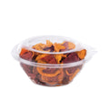 Dart Tamper-Resistant, Tamper-Evident Bowls with Dome Lid, 24 oz, 7" Diameter x 3.1"h, Clear, Plastic, 150/Carton