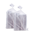 Dart ClearPac SafeSeal Tamper-Resistant/Evident Containers, Flat Lid, 35 oz, 7.9 x 8.8 x 1.8, Clear, Plastic, 100/Bag, 2 Bags/CT