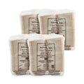 ProPlanet Hinged Lid Containers, 6 x 6.3 x 3.3, White, Plastic, 400/Carton