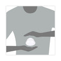Dart Lids for Foam Cups and Containers, Fits 12 oz to 24 oz Cups, Clear, 1,000/Carton