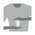 Dart Foam Drink Cups, 8 oz, White, 25/Bag, 40 Bags/Carton