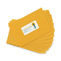 MACO Cover-All Opaque Laser/Inkjet Shipping Labels, Inkjet/Laser Printers, 2 x 4, White, 10 Labels/Sheet, 100 Sheets/Box