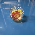 Vintage Art Glass Oval Paperweight by Price Is Right Miami