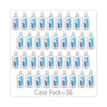 PURELL Advanced Refreshing Gel Hand Sanitizer, Clean Scent, 1 oz Flip-Cap Bottle with Display Bowl, Clean Scent, 36/Bowl