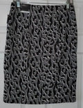 Alfani Womens Jacquard Animal Print Pencil Skirt, Size 6 by Vanessa Jane