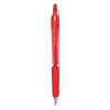 Pilot Precise Gel BeGreen Gel Pen, Retractable, Fine 0.7 mm, Red Ink, Red Barrel, Dozen