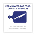 PURELL Foodservice Surface Sanitizer, Fragrance Free, 32 oz Capped Bottle with Spray Trigger Included in Carton, 6/Carton