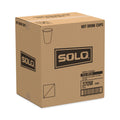 Dart Polycoated Hot Paper Cups, 10 oz, White, 50 Sleeve, 20 Sleeves/Carton