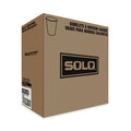 Dart Single-Sided Poly Paper Hot Cups, 12 oz, White, 50/Bag, 20 Bags/Carton