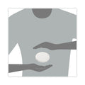 Dart Spiral-Wound Paper Hot Cup Lids, Fits 16 oz Cups, White, 25/Sleeve, 20 Sleeves/Carton