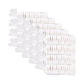 Dart Paper Lids for 16 oz Food Containers, Vented, 3.9" Diameter x 0.9"h, White, 25/Bag, 20 Bags/Carton