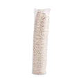 Dart Trophy Plus Dual Temperature Insulated Cups in Symphony Design, 9 oz, Beige, Individual Wrapped, 900/Carton