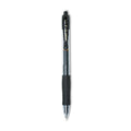 Pilot G2 Premium Gel Pen, Retractable, Fine 0.7 mm, Black Ink, Smoke Barrel, 2/Pack