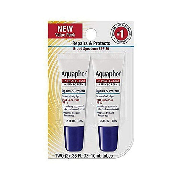 Aquaphor Lip Repair + Protect Broad Spectrum SPF 30, Lip Balm Stick, 10ml by Pasteur Pharmacy